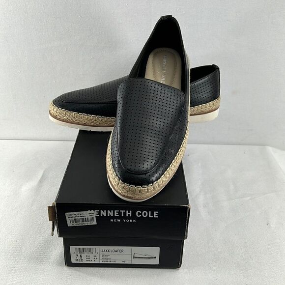Kenneth Cole New York Jaxx Loafers Black size 8 - Picture 1 of 7